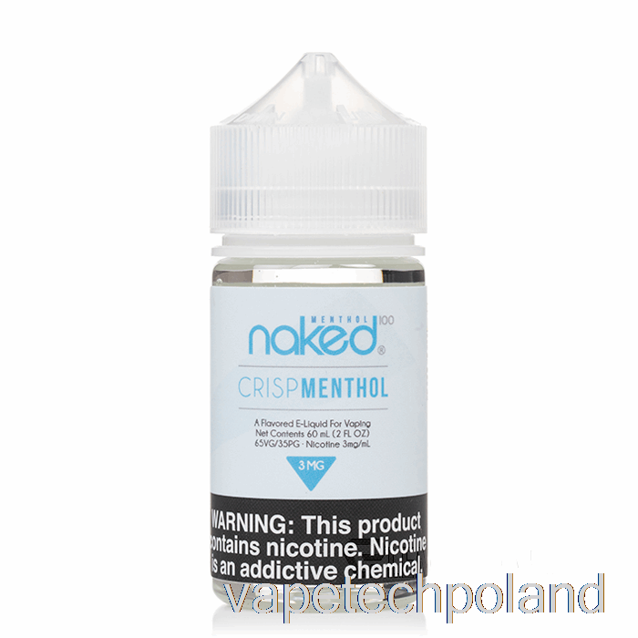 Vape Pod Crisp Mentol - Naked 100 Mentol - 60ml 3mg